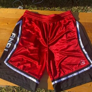 AND 1 men’s shorts size L red/black